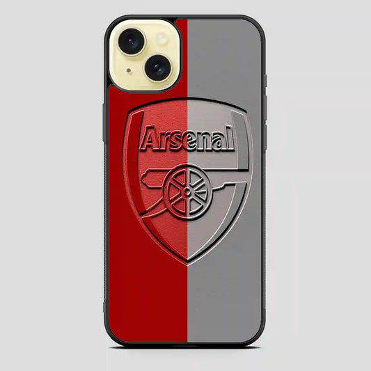 Arsenal Football Club Wallpaper iPhone 15 Plus Case