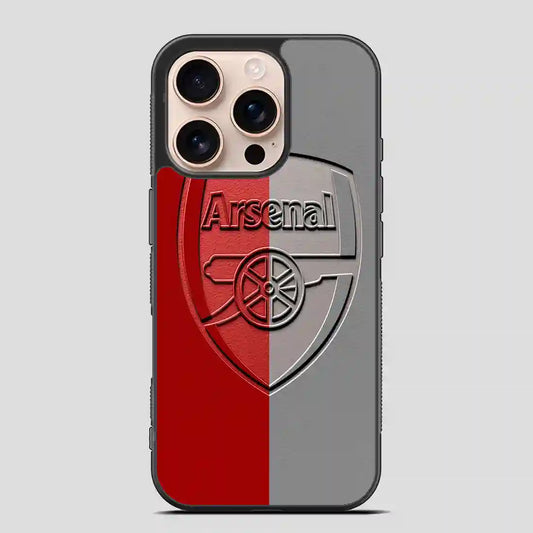 Arsenal Football Club Wallpaper iPhone 16 Pro Case