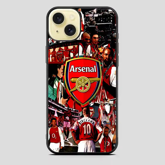 Arsenal Football Clubplayer iPhone 15 Plus Case