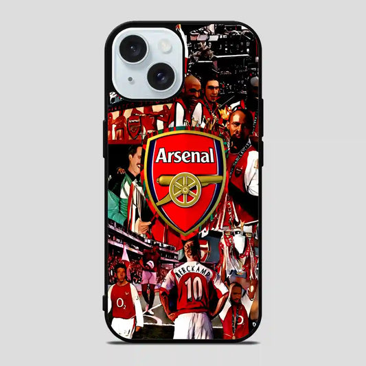 Arsenal Football Clubplayer iPhone 15 Case