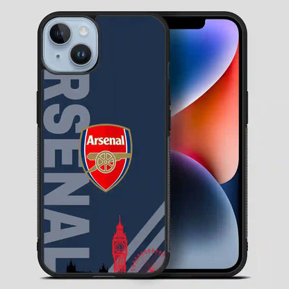 Arsenal Football Wallpaper iPhone 14 Plus Case