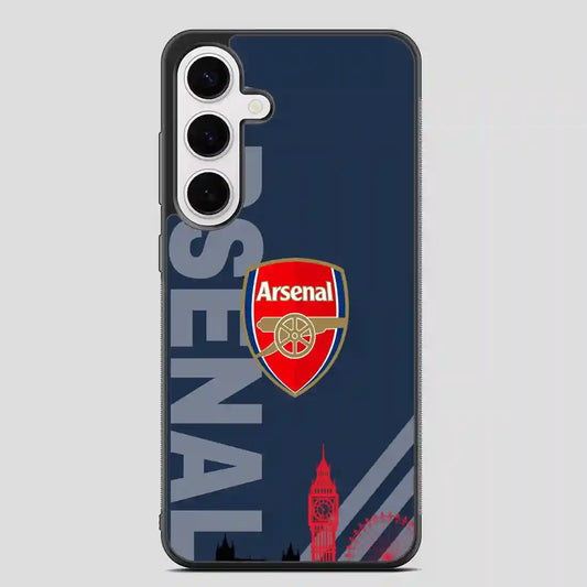 Arsenal Football Wallpaper Samsung Galaxy S24 Plus Case