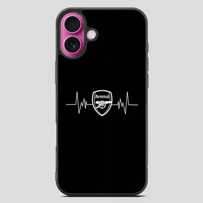 Arsenal iPhone 16 Plus Case