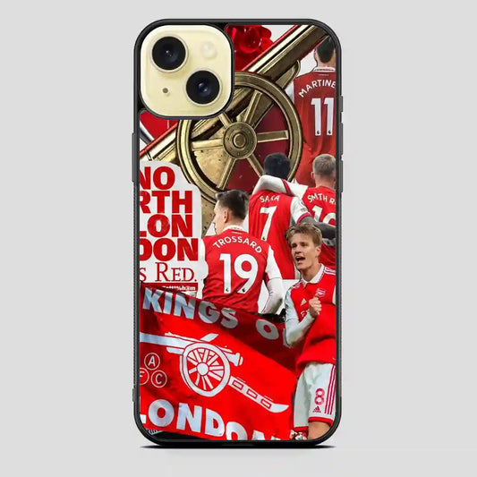 Arsenal King iPhone 15 Plus Case