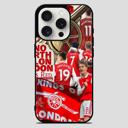 Arsenal King iPhone 15 Pro Max Case