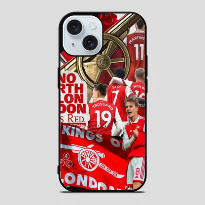 Arsenal King iPhone 15 Case