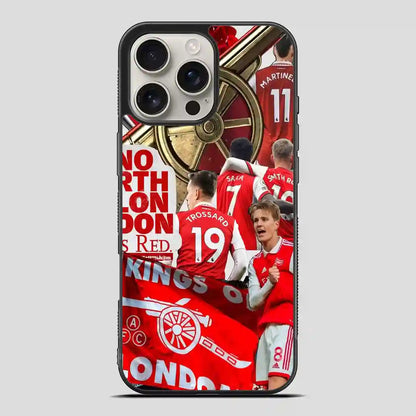 Arsenal King iPhone 16 Pro Max Case