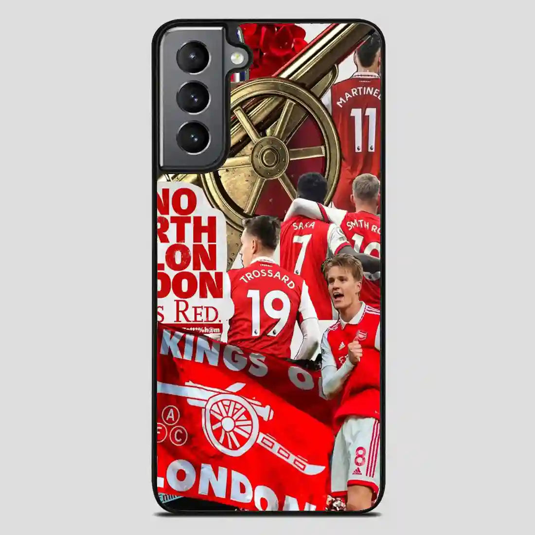 Arsenal King Samsung Galaxy S21 FE Case