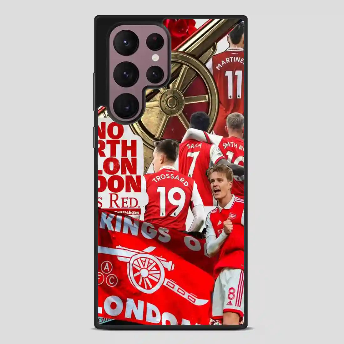 Arsenal King Samsung Galaxy S22 Ultra Case