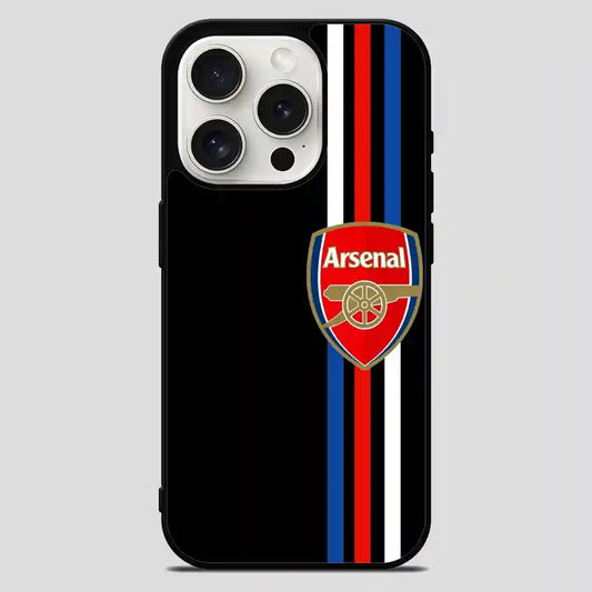 Arsenal Logo Simple iPhone 15 Pro Max Case