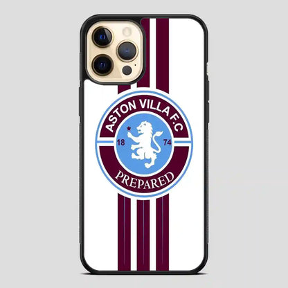 Aston Villa Fc Prepared iPhone 12 Pro Case