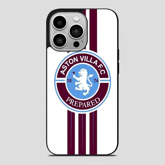 Aston Villa Fc Prepared iPhone 14 Pro Case