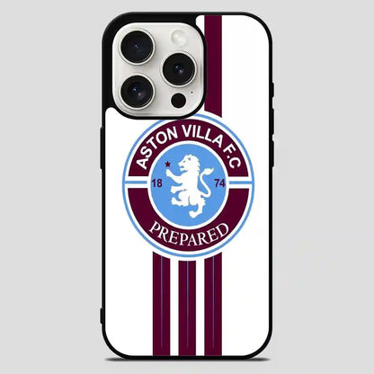 Aston Villa Fc Prepared iPhone 15 Pro Max Case