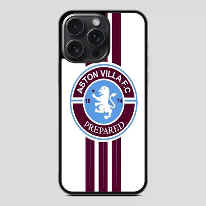 Aston Villa Fc Prepared iPhone 15 Pro Case