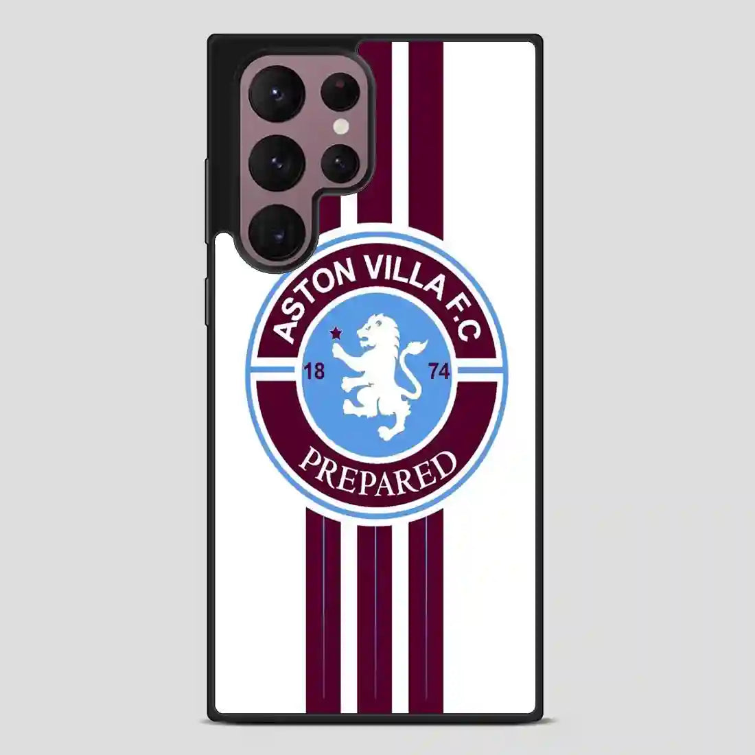 Aston Villa Fc Prepared Samsung Galaxy S22 Ultra Case