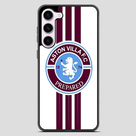 Aston Villa Fc Prepared Samsung Galaxy S23 Case