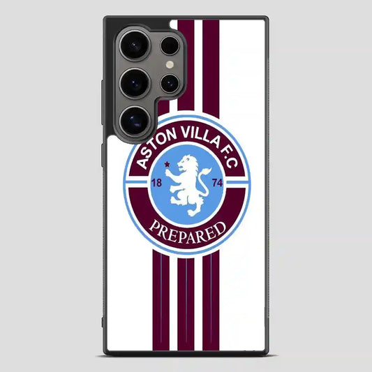 Aston Villa Fc Prepared Samsung Galaxy S24 Ultra Case