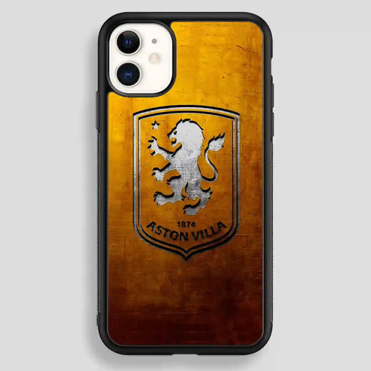 Aston Villa Football Club Gold iPhone 12 Case