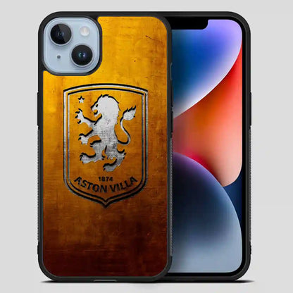 Aston Villa Football Club Gold iPhone 14 Plus Case