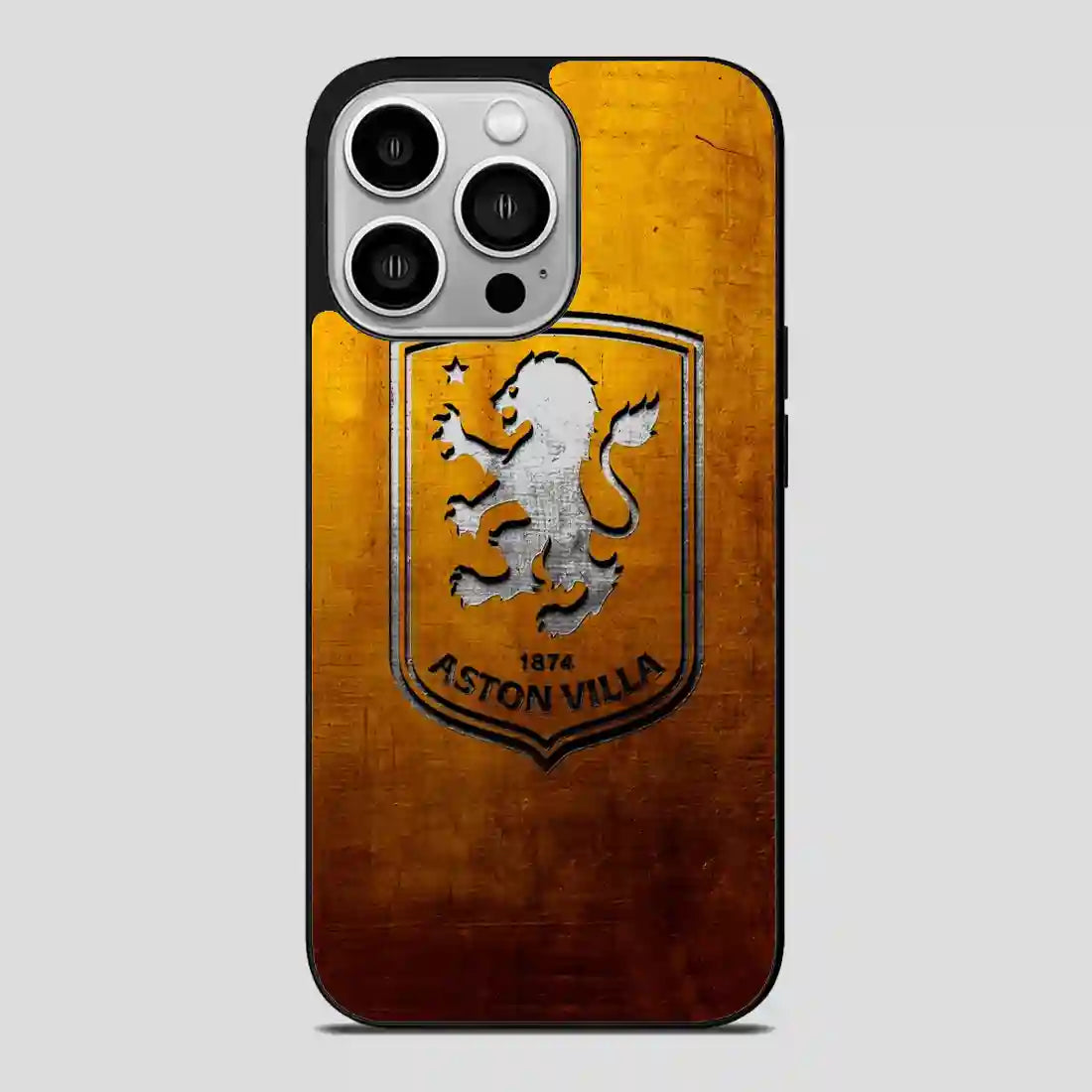 Aston Villa Football Club Gold iPhone 14 Pro Case