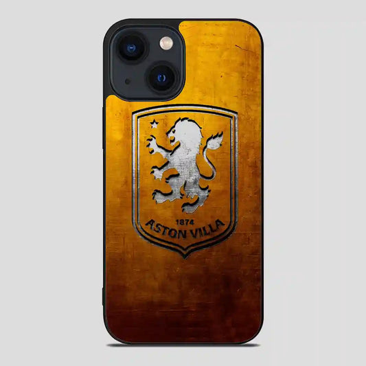 Aston Villa Football Club Gold iPhone 14 Case