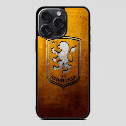 Aston Villa Football Club Gold iPhone 15 Pro Case