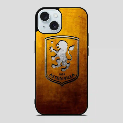 Aston Villa Football Club Gold iPhone 15 Case