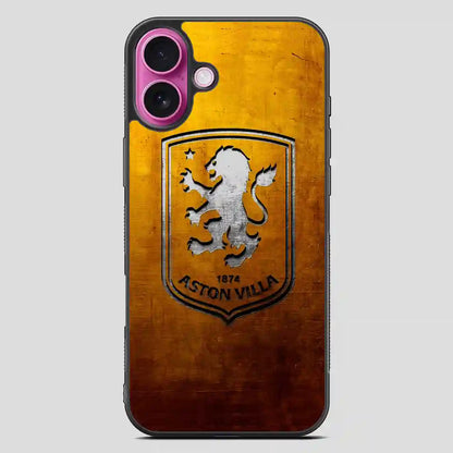 Aston Villa Football Club Gold iPhone 16 Plus Case