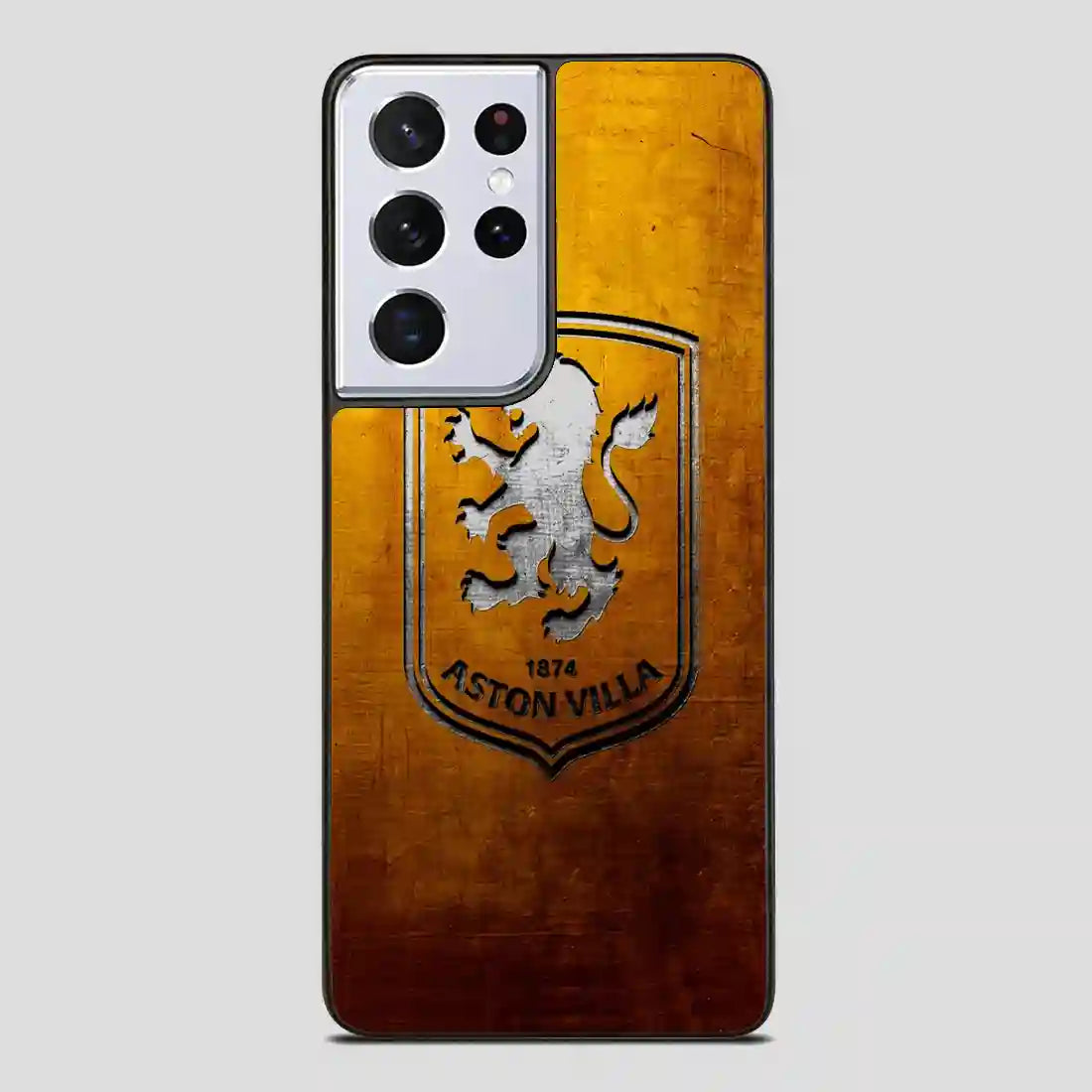 Aston Villa Football Club Gold Samsung Galaxy S21 Ultra Case