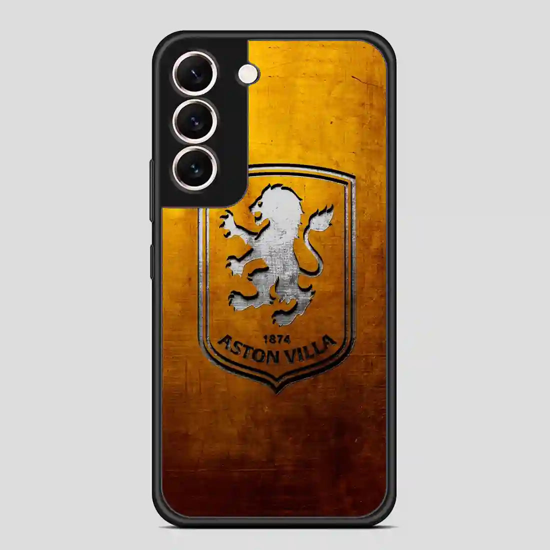 Aston Villa Football Club Gold Samsung Galaxy S22 Case