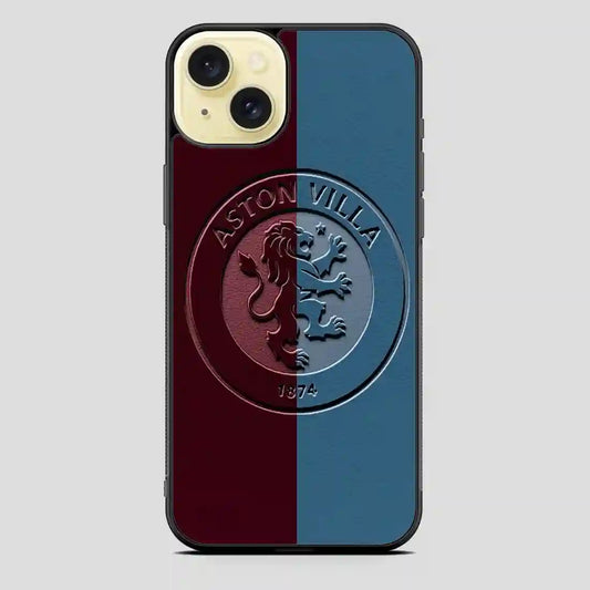 Aston Villa Football Club Logo iPhone 15 Plus Case