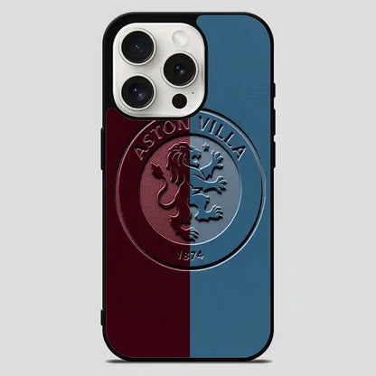 Aston Villa Football Club Logo iPhone 15 Pro Max Case