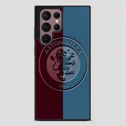 Aston Villa Football Club Logo Samsung Galaxy S22 Ultra Case