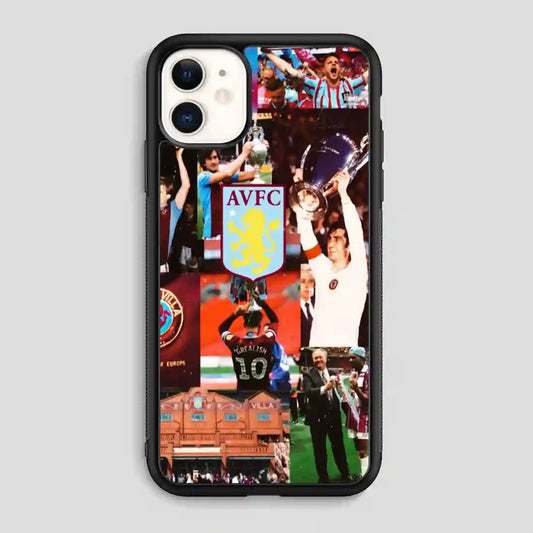 Aston Villa Football Club Vintage iPhone 11 Case