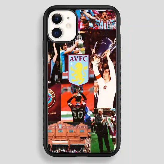 Aston Villa Football Club Vintage iPhone 12 Case