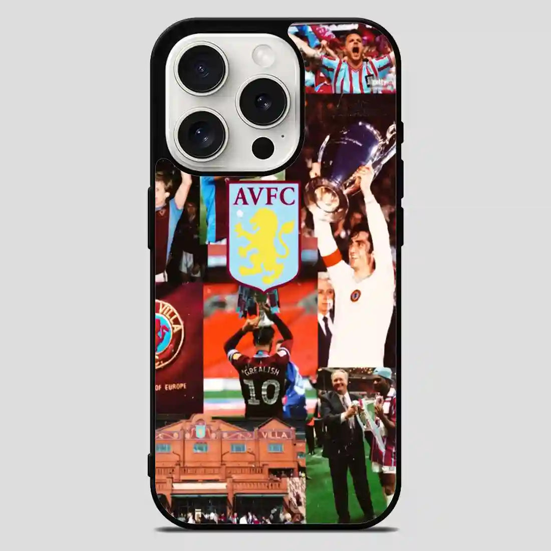 Aston Villa Football Club Vintage iPhone 15 Pro Max Case