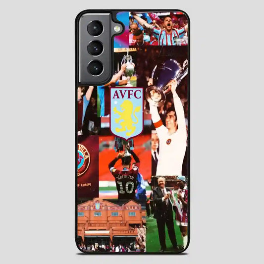 Aston Villa Football Club Vintage Samsung Galaxy S21 FE Case