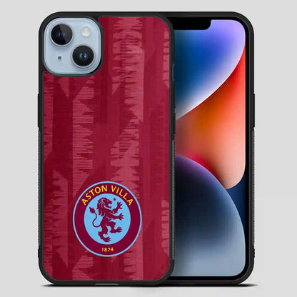 Aston Villa Football Logo iPhone 14 Plus Case