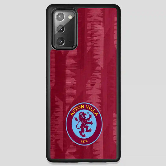 Aston Villa Football Logo Samsung Galaxy Note 20 Case