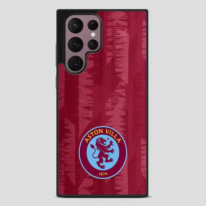 Aston Villa Football Logo Samsung Galaxy S22 Ultra Case