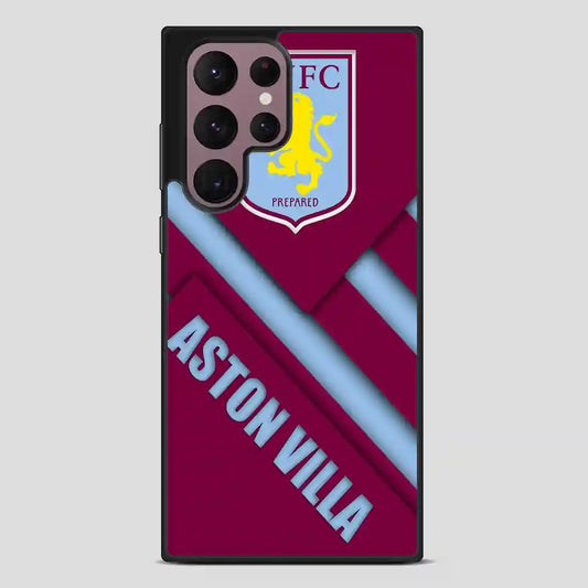 Aston Villa Football Samsung Galaxy S22 Ultra Case