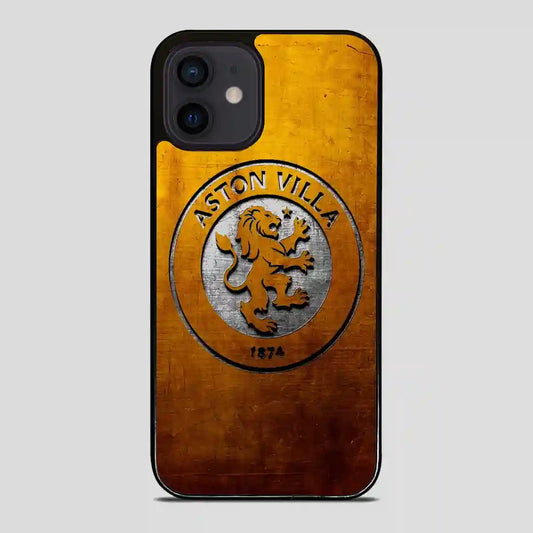 Aston Villa Gold Logo iPhone 12 Mini Case