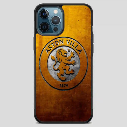 Aston Villa Gold Logo iPhone 12 Pro Max Case