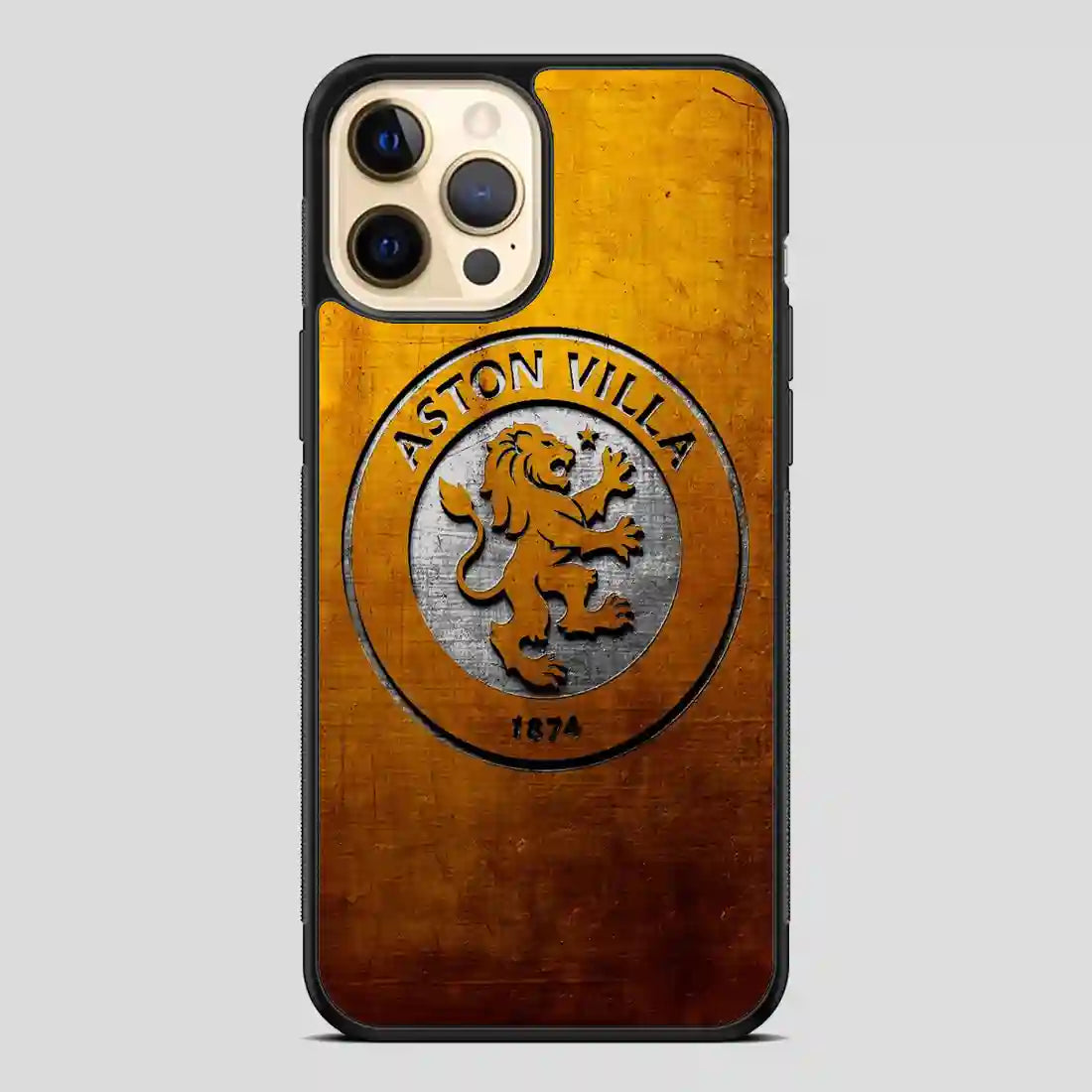 Aston Villa Gold Logo iPhone 12 Pro Case