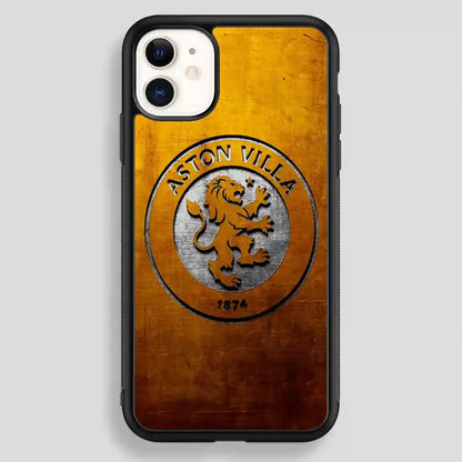 Aston Villa Gold Logo iPhone 12 Case