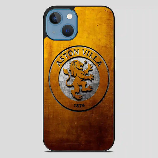 Aston Villa Gold Logo iPhone 13 Case