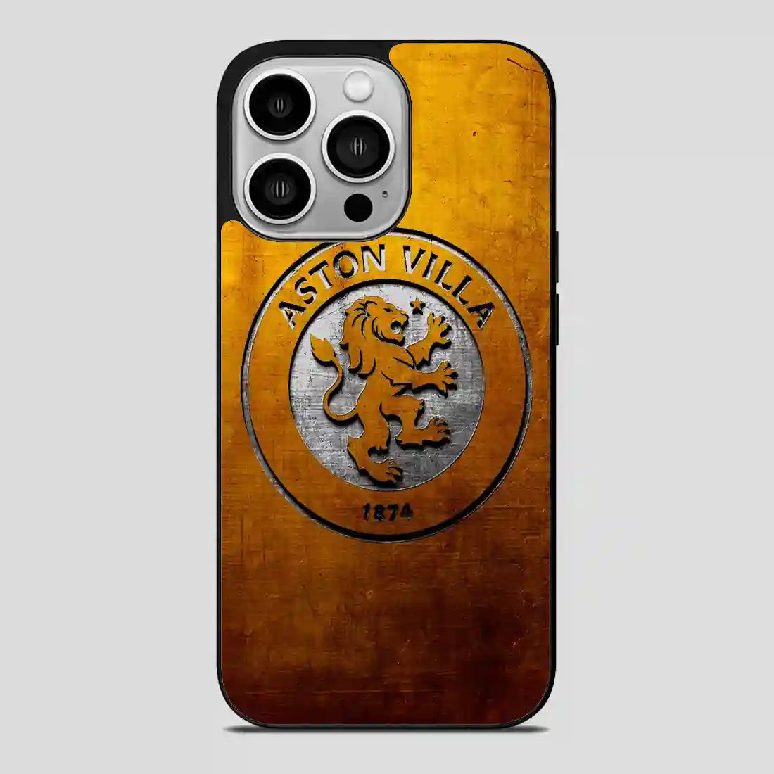 Aston Villa Gold Logo iPhone 14 Pro Case