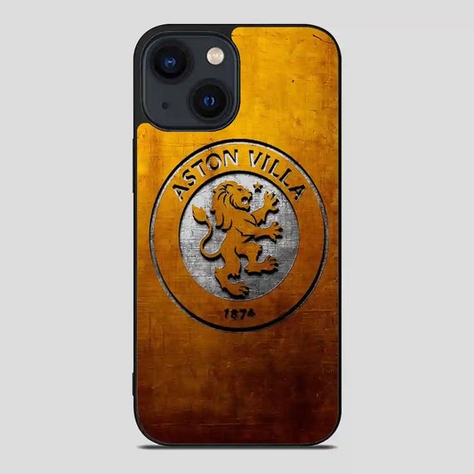 Aston Villa Gold Logo iPhone 14 Case