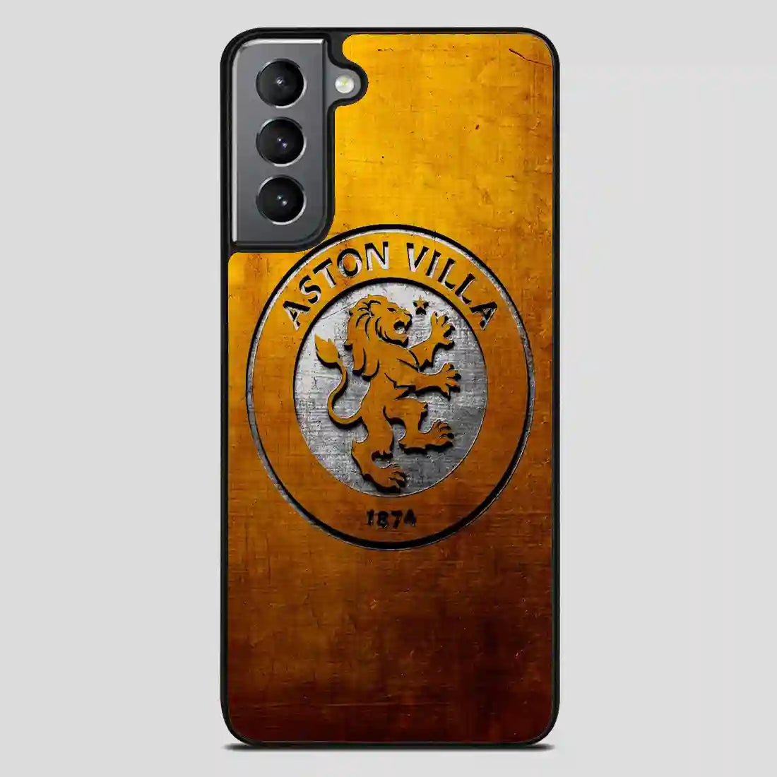 Aston Villa Gold Logo Samsung Galaxy S21 FE Case