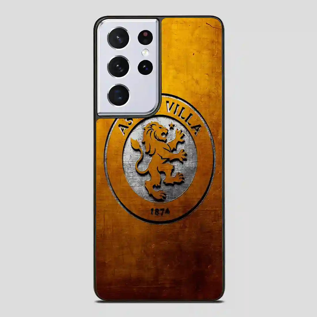 Aston Villa Gold Logo Samsung Galaxy S21 Ultra Case